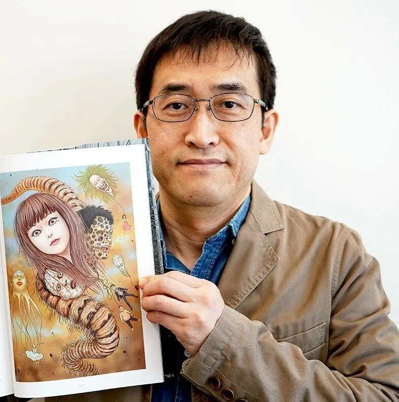 Junji ITO shikishi educational album cover — authentic vs counterfeit reference gallery (non-commercial study archive)