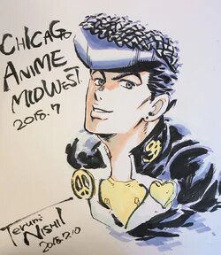 Terumi Nishii authentic REAL shikishi educational reference album cover — genuine examples for authenticity study