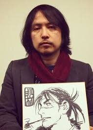 Hiroaki Samura shikishi educational album cover — authentic vs counterfeit reference gallery (non-commercial study archive)
