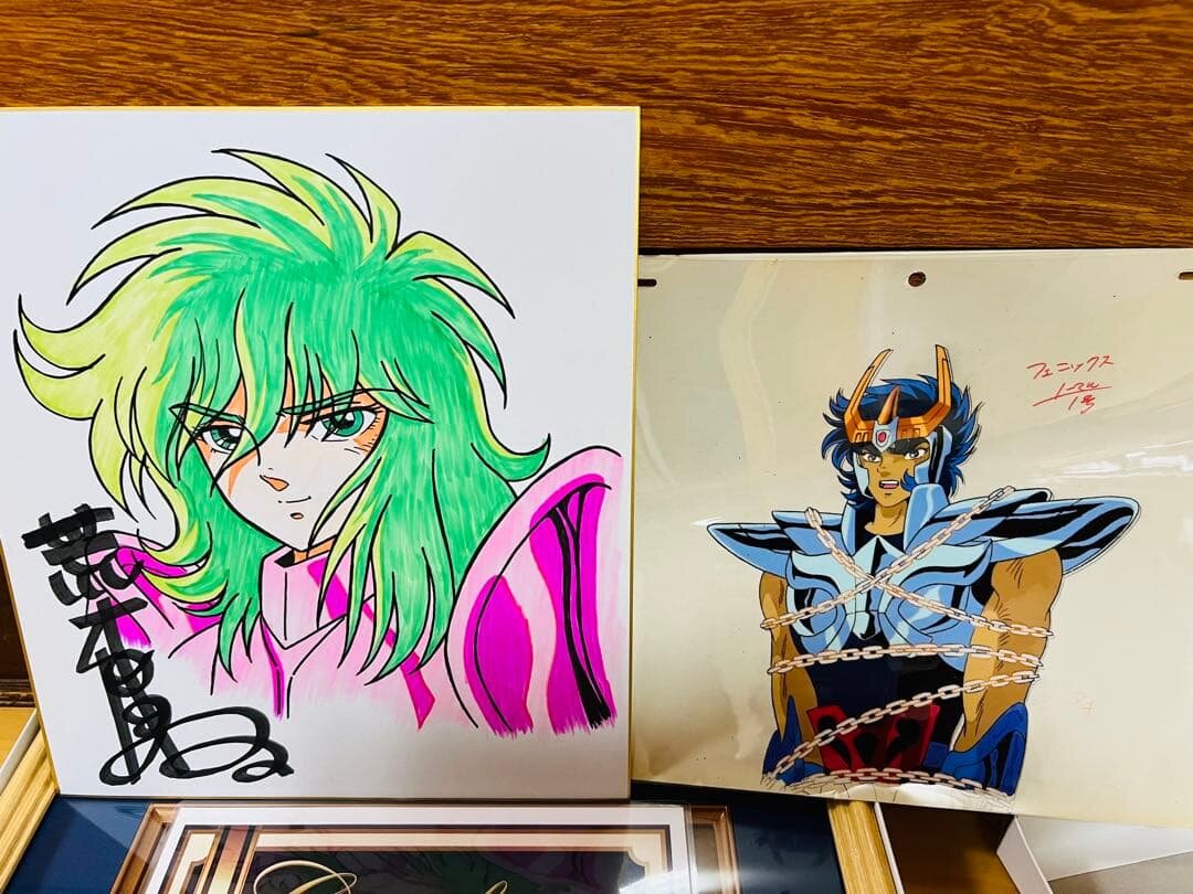 Shingo Araki counterfeit FAKE shikishi educational reference album cover — known or suspected fakes for comparison study
