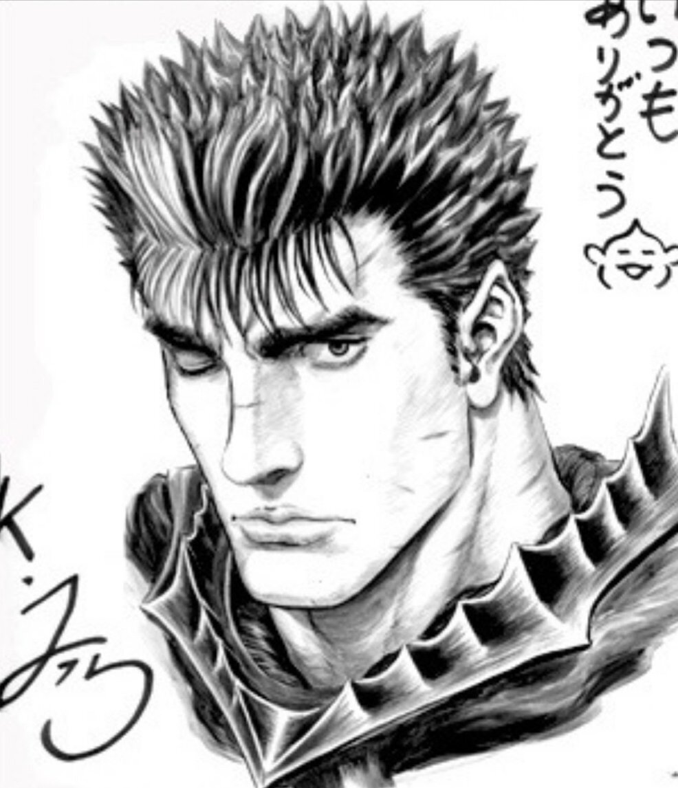 Educational authentic reference image (FVuFXbPXsAEzhC2). — educational authentic (REAL) shikishi reference associated with Kentaro Miura