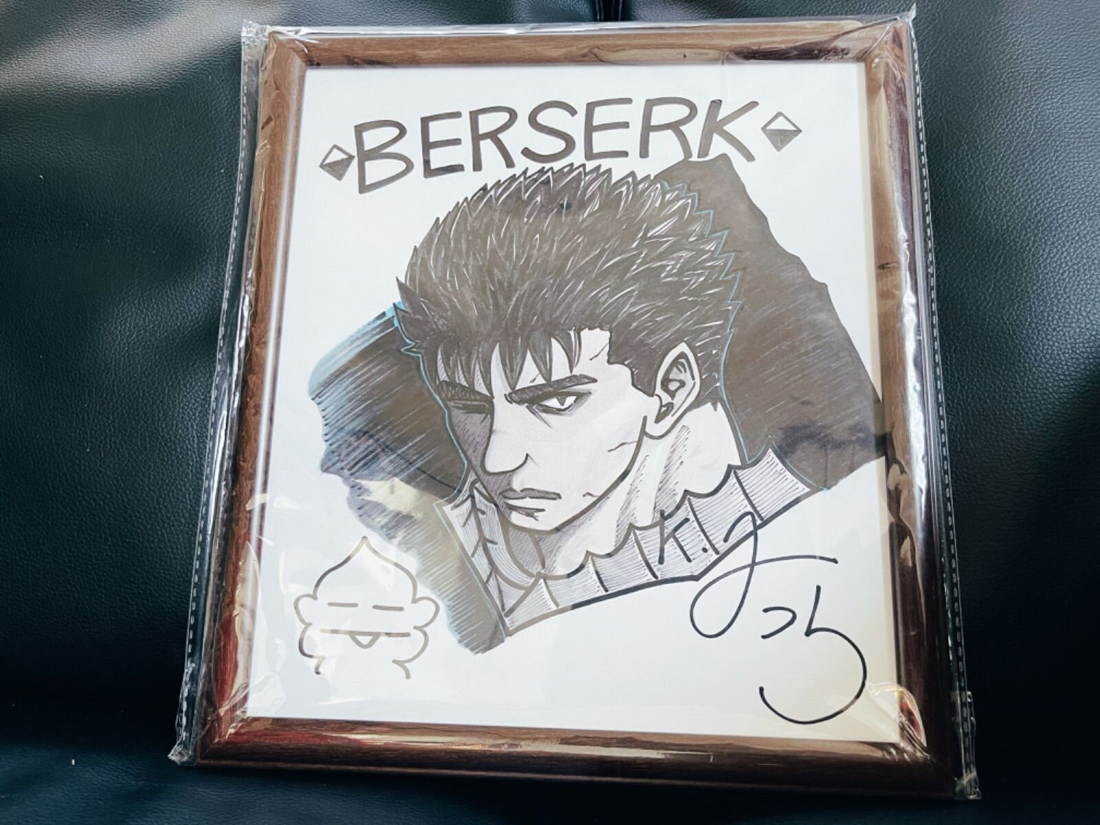 Educational counterfeit reference image (aGuxjrmzYJGRAH4S8CtVQo). — educational counterfeit (FAKE) shikishi reference associated with Kentaro Miura