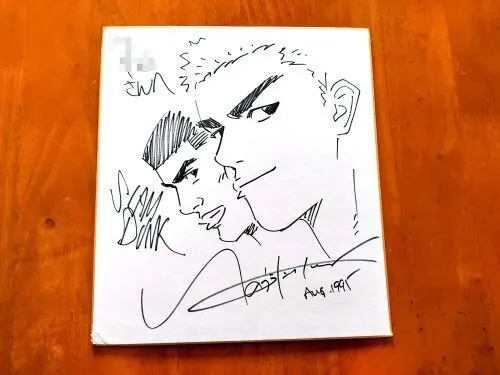 Educational authentic reference image (6c2315be). — educational authentic (REAL) shikishi reference associated with Takehiko Inoue