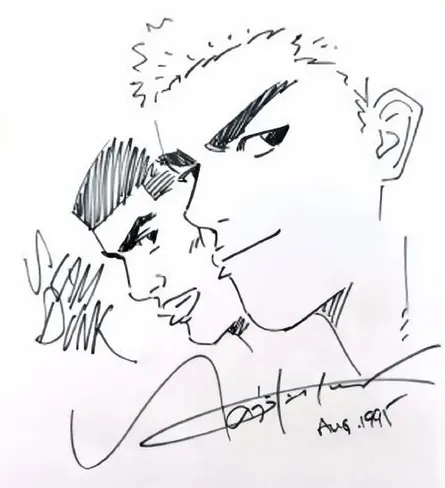Educational authentic reference image (Screenshot 2025-06-04 at 02-36-21). — educational authentic (REAL) shikishi reference associated with Takehiko Inoue