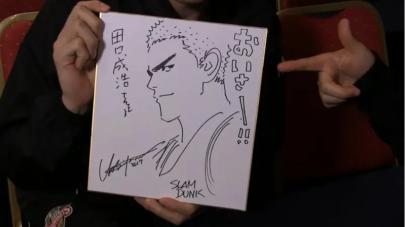 Educational authentic reference image (Screenshot 2025-06-04 at 02-34-57). — educational authentic (REAL) shikishi reference associated with Takehiko Inoue