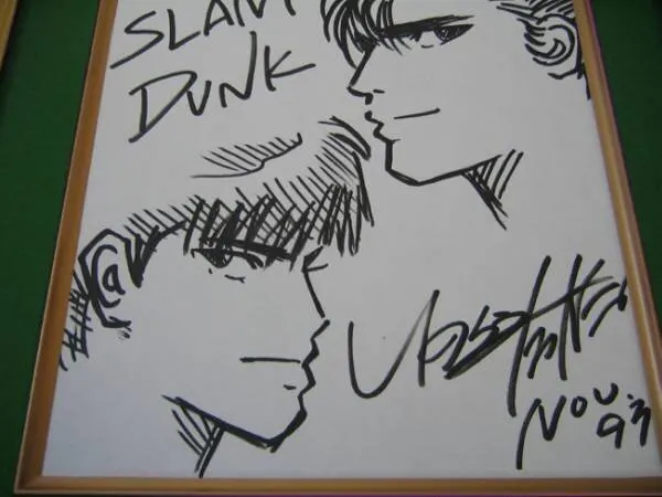 Educational counterfeit reference image (k143669702.1). — educational counterfeit (FAKE) shikishi reference associated with Takehiko Inoue
