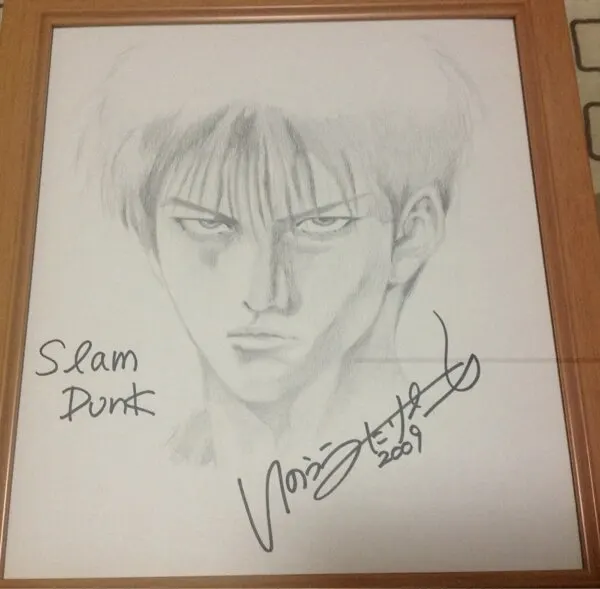 Educational counterfeit reference image (n137341692.1). — educational counterfeit (FAKE) shikishi reference associated with Takehiko Inoue