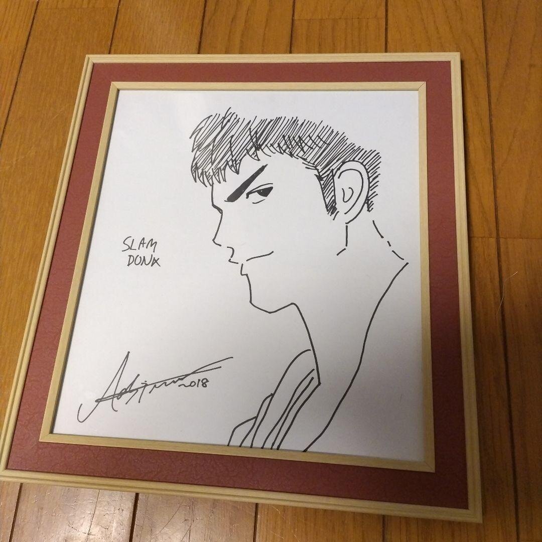 Educational counterfeit reference image (m32797642902_1). — educational counterfeit (FAKE) shikishi reference associated with Takehiko Inoue