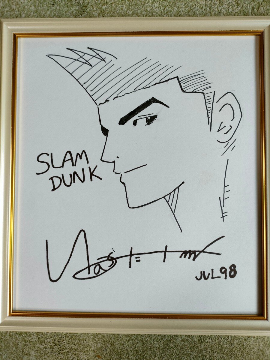 Educational counterfeit reference image (k1093833805.1). — educational counterfeit (FAKE) shikishi reference associated with Takehiko Inoue