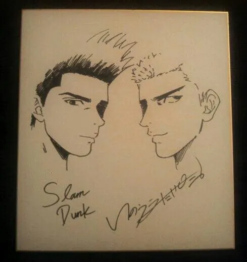 Educational counterfeit reference image (f132250712.1). — educational counterfeit (FAKE) shikishi reference associated with Takehiko Inoue