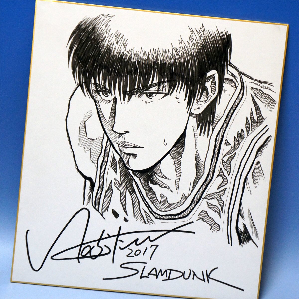 Educational counterfeit reference image (m36027008e6.1). — educational counterfeit (FAKE) shikishi reference associated with Takehiko Inoue