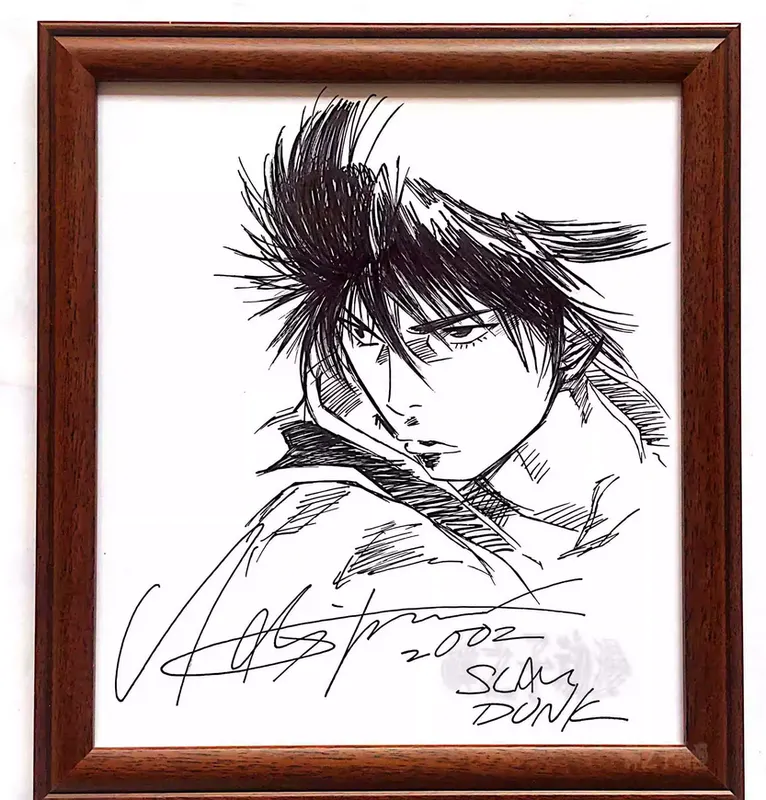 Educational counterfeit reference image (Screenshot 2024-01-24 151755). — educational counterfeit (FAKE) shikishi reference associated with Takehiko Inoue