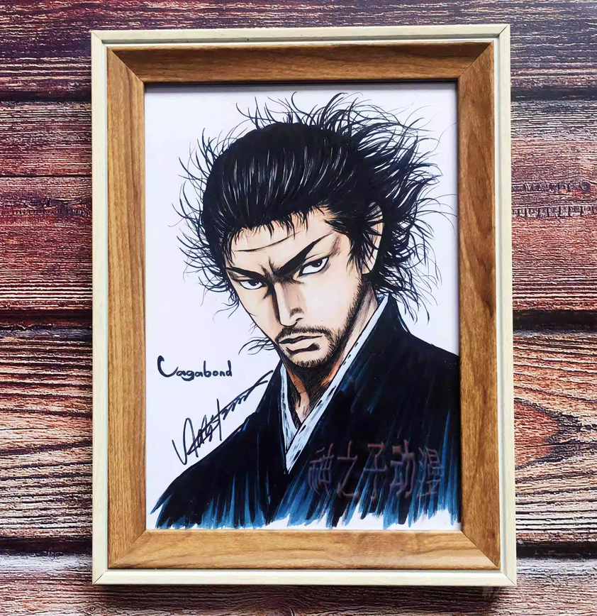 Educational counterfeit reference image (Screenshot 2024-01-24 151341). — educational counterfeit (FAKE) shikishi reference associated with Takehiko Inoue