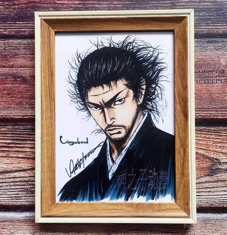 Educational counterfeit reference image (Screenshot 2024-01-24 151341). — educational counterfeit (FAKE) shikishi reference associated with Takehiko Inoue