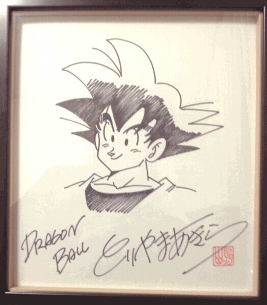 Educational authentic reference image (g195158614.2). — educational authentic (REAL) shikishi reference associated with Akira Toriyama