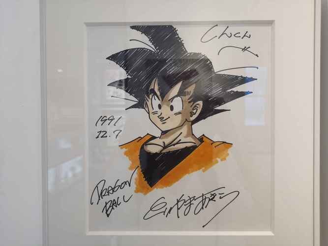Educational authentic reference image (324234423). — educational authentic (REAL) shikishi reference associated with Akira Toriyama