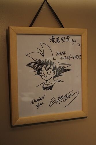Educational authentic reference image (123134513553). — educational authentic (REAL) shikishi reference associated with Akira Toriyama