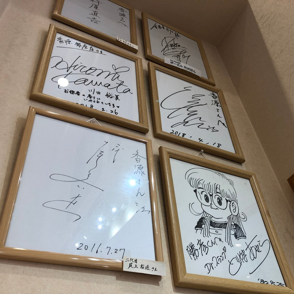 Educational authentic reference image (IMG_4712). — educational authentic (REAL) shikishi reference associated with Akira Toriyama