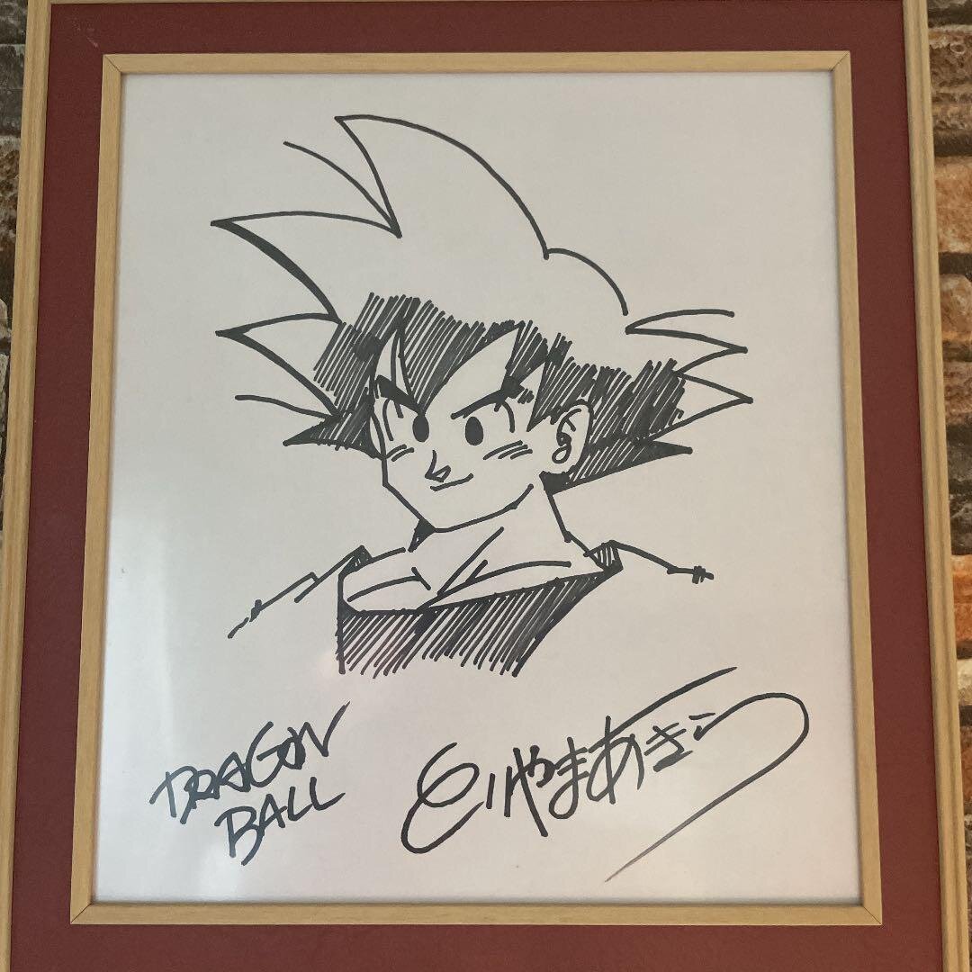 Educational counterfeit reference image (m79499014730_1). — educational counterfeit (FAKE) shikishi reference associated with Akira Toriyama