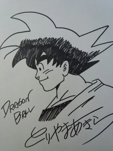 Educational counterfeit reference image (m136057801.1). — educational counterfeit (FAKE) shikishi reference associated with Akira Toriyama