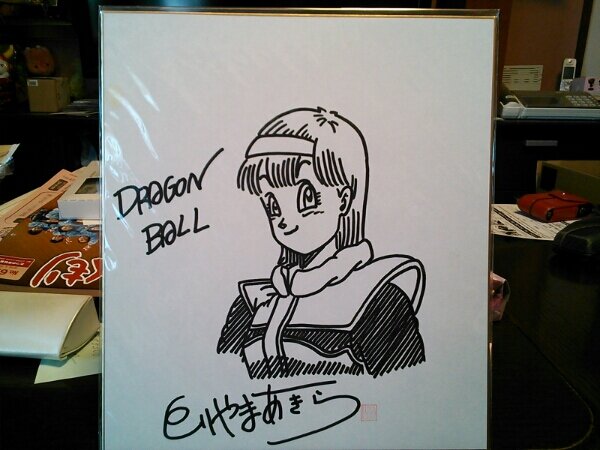 Educational counterfeit reference image (m159422368.1). — educational counterfeit (FAKE) shikishi reference associated with Akira Toriyama