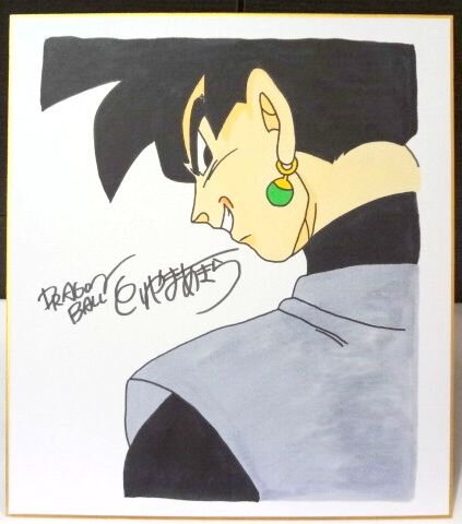 Educational counterfeit reference image (r155690266.1). — educational counterfeit (FAKE) shikishi reference associated with Akira Toriyama