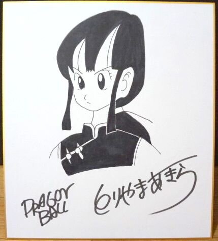 Educational counterfeit reference image (g206913047.1). — educational counterfeit (FAKE) shikishi reference associated with Akira Toriyama