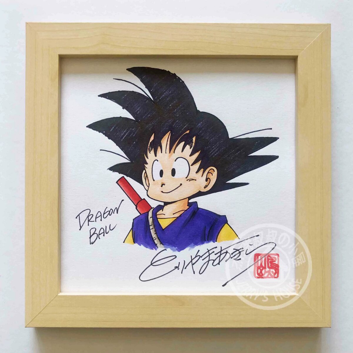 Educational counterfeit reference image (O1CN01gyp4bT1alVZxxMdl1_!!2457853370.jpg_). — educational counterfeit (FAKE) shikishi reference associated with Akira Toriyama