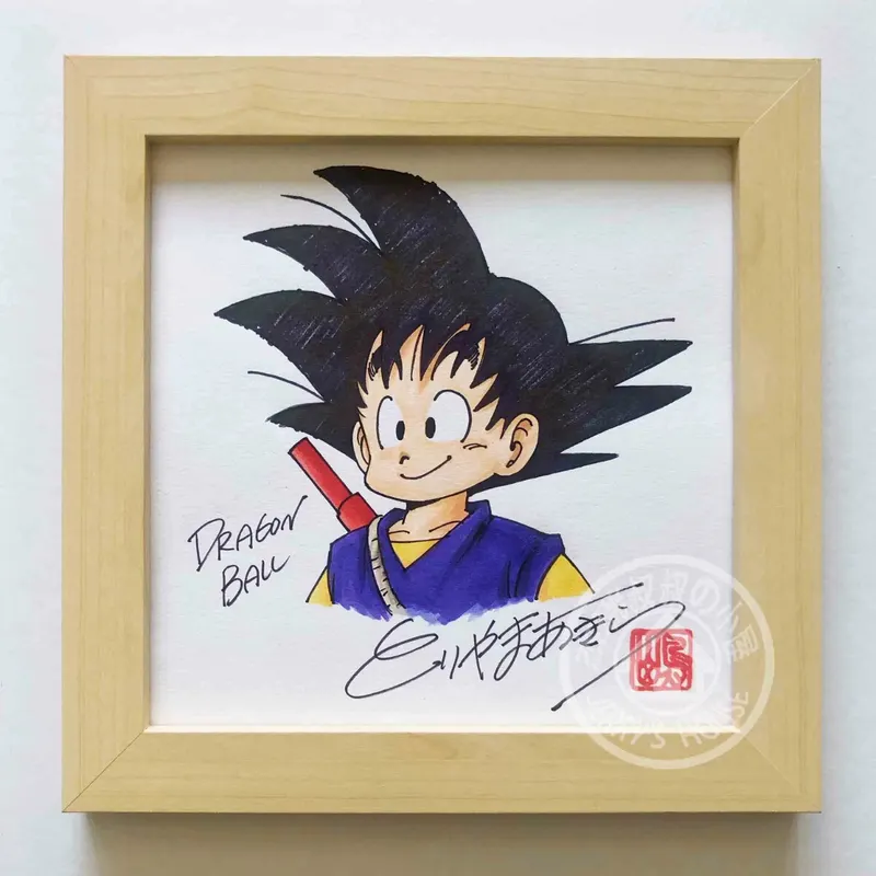 Educational counterfeit reference image (O1CN01gyp4bT1alVZxxMdl1_!!2457853370.jpg_). — educational counterfeit (FAKE) shikishi reference associated with Akira Toriyama