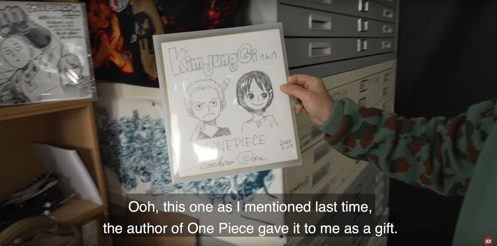Educational authentic reference image (17319-m). — educational authentic (REAL) shikishi reference associated with Eiichiro ODA