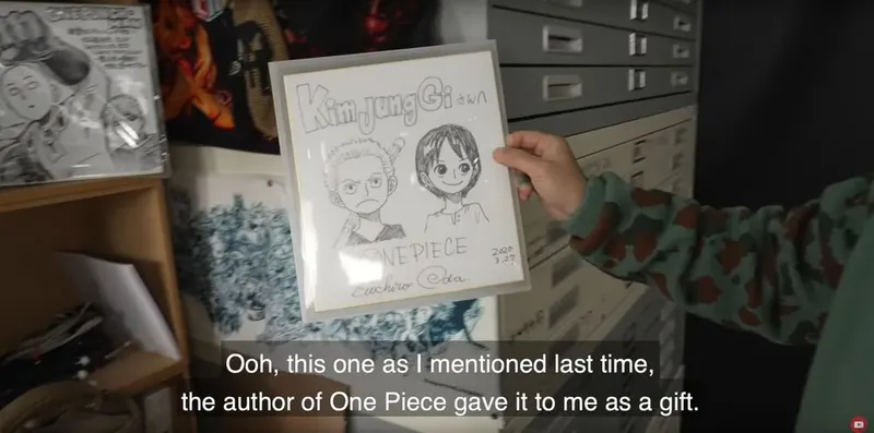 Educational authentic reference image (17319-m). — educational authentic (REAL) shikishi reference associated with Eiichiro ODA