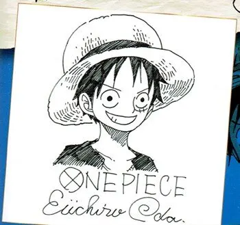 Educational authentic reference image (1394279462__1_). — educational authentic (REAL) shikishi reference associated with Eiichiro ODA