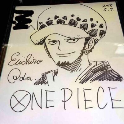Educational authentic reference image (1445695609). — educational authentic (REAL) shikishi reference associated with Eiichiro ODA