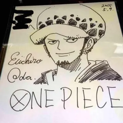 Educational authentic reference image (1445695609). — educational authentic (REAL) shikishi reference associated with Eiichiro ODA