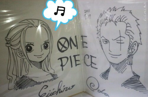 Educational authentic reference image (1422695623). — educational authentic (REAL) shikishi reference associated with Eiichiro ODA