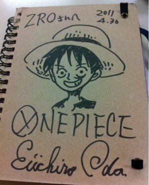 Educational authentic reference image (1427164415). — educational authentic (REAL) shikishi reference associated with Eiichiro ODA