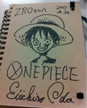 Educational authentic reference image (1427164415). — educational authentic (REAL) shikishi reference associated with Eiichiro ODA