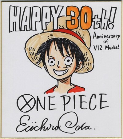 Educational authentic reference image (1473862914). — educational authentic (REAL) shikishi reference associated with Eiichiro ODA