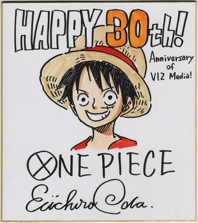 Educational authentic reference image (1473862914). — educational authentic (REAL) shikishi reference associated with Eiichiro ODA