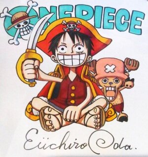 Educational authentic reference image (1420984386). — educational authentic (REAL) shikishi reference associated with Eiichiro ODA