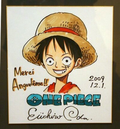 Educational authentic reference image (1425776117). — educational authentic (REAL) shikishi reference associated with Eiichiro ODA