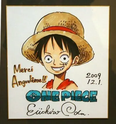 Educational authentic reference image (1425776117). — educational authentic (REAL) shikishi reference associated with Eiichiro ODA