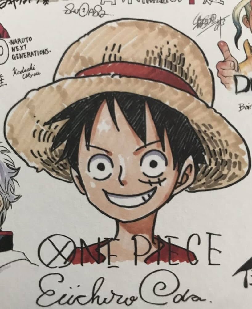 Educational authentic reference image (61nbxCUFnyL._AC_UF894,1000_QL80_). — educational authentic (REAL) shikishi reference associated with Eiichiro ODA