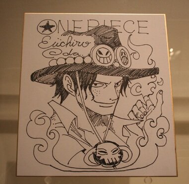 Educational authentic reference image (1422713343). — educational authentic (REAL) shikishi reference associated with Eiichiro ODA