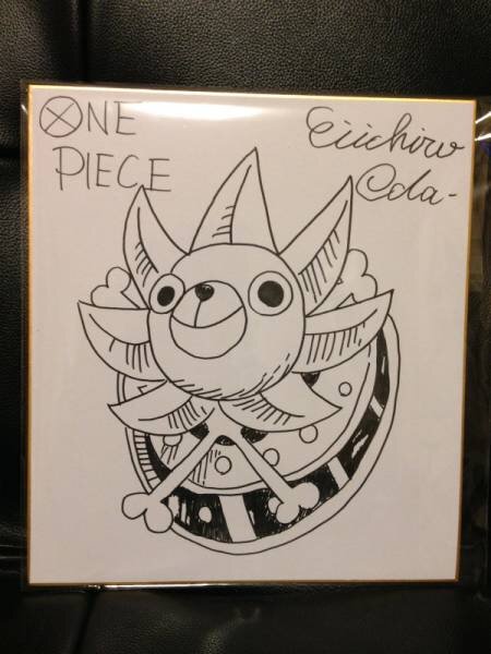 Educational counterfeit reference image (m119530031.1). — educational counterfeit (FAKE) shikishi reference associated with Eiichiro ODA