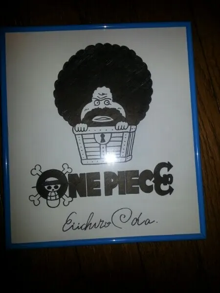 Educational counterfeit reference image (b154969843.1). — educational counterfeit (FAKE) shikishi reference associated with Eiichiro ODA