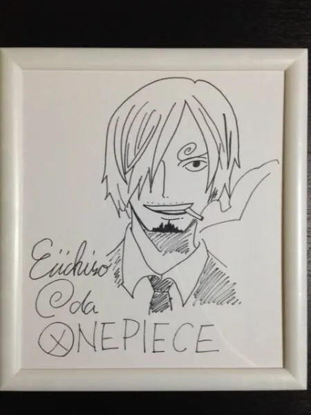 Educational counterfeit reference image (n130538567.1). — educational counterfeit (FAKE) shikishi reference associated with Eiichiro ODA