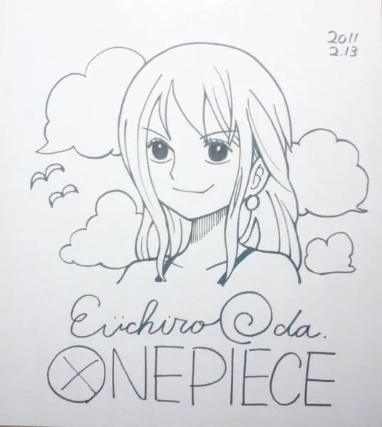 Educational counterfeit reference image (f145406684.1). — educational counterfeit (FAKE) shikishi reference associated with Eiichiro ODA