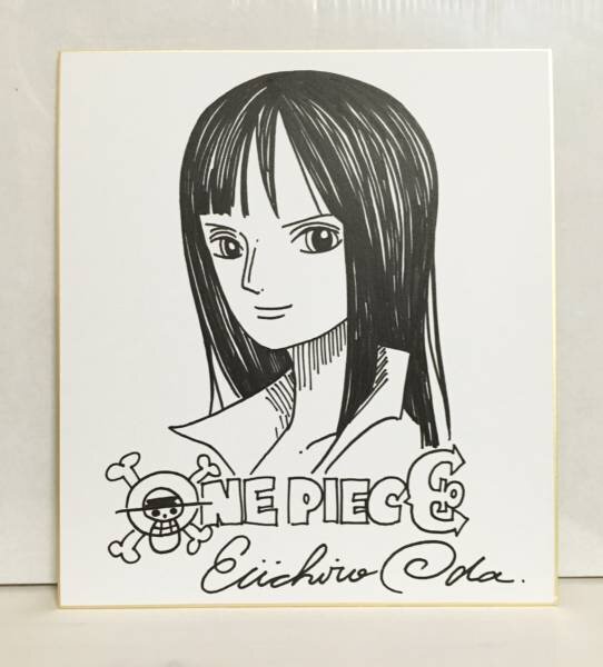 Educational counterfeit reference image (l358562906.1). — educational counterfeit (FAKE) shikishi reference associated with Eiichiro ODA