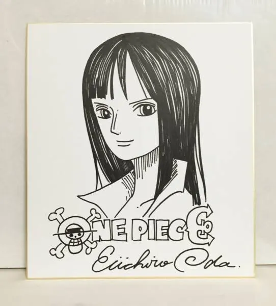 Educational counterfeit reference image (l358562906.1). — educational counterfeit (FAKE) shikishi reference associated with Eiichiro ODA